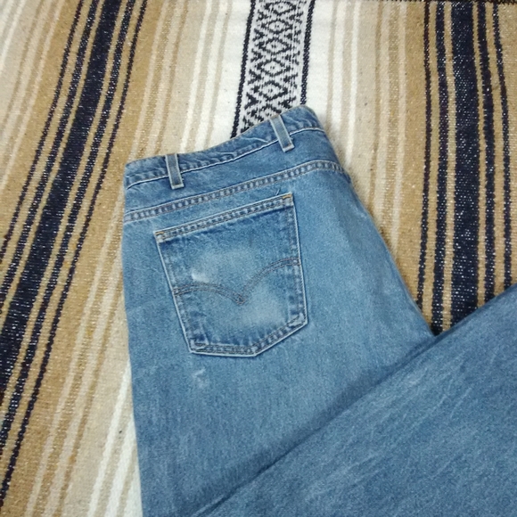 44/30 ORANGE TAB LEVI'S MENS VINTAGE STRAIGHT LEG - Picture 10 of 11